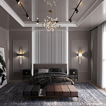 Гипсовая 3D панель M-48 варинант исполнения - 4 | Loft Concept в Москве