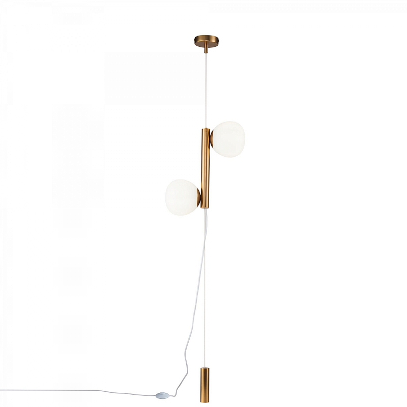  Tiepolo Ball Floor Lamp Double gold     | Loft Concept 