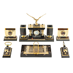 Настольный письменный набор из яшмы и долерита в подарочной упаковке Manager Organizer варинант исполнения - 1 | Loft Concept в Москве