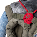 Кукла из джинсовой одежды и армейских палаток Rusalka Jeans&Tents варинант исполнения - 3 | Loft Concept в Москве