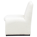 Кресло белое Cress White Boucle Collection Armchair варинант исполнения - 4 | Loft Concept в Москве