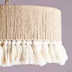 Люстра круглая плетеная с кисточками Solar Glow варинант исполнения - 7 | Loft Concept в Москве