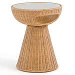 Приставной стол из ротанга Rattany варинант исполнения - 1 | Loft Concept в Москве