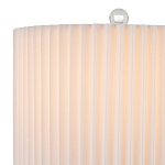 Настольная лампа с прозрачным корпусом и фактурным абажуром Charm and Luxury варинант исполнения - 2 | Loft Concept в Москве