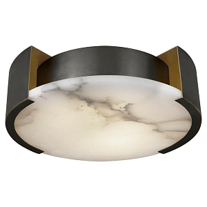 Потолочный светильник Melange Flush Mount Lamp black