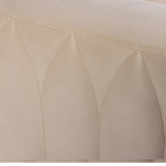 Кресло велюровое бежевое Cubic Silhouette варинант исполнения - 5 | Loft Concept в Москве