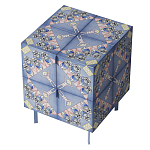 Тумба Short Ufo Blue варинант исполнения - 3 | Loft Concept в Москве