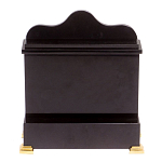 Часы настольные из натурального камня Нефрит с декором в виде Кариатиды Caryatid Stone Clock варинант исполнения - 3 | Loft Concept в Москве