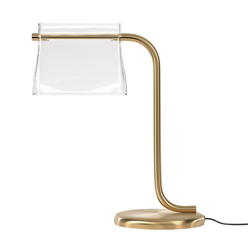 Настольный светильник Cabaret 3000К 8Вт Латунь Прозрачный в Москве | Loft Concept 