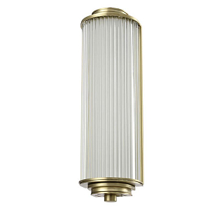 Бра Brion Glass TUBE Wall Lamp Brass