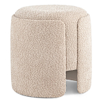 Пуфик Бежевое Букле Poof Alice Beige Boucle  варинант исполнения - 1 | Loft Concept в Москве