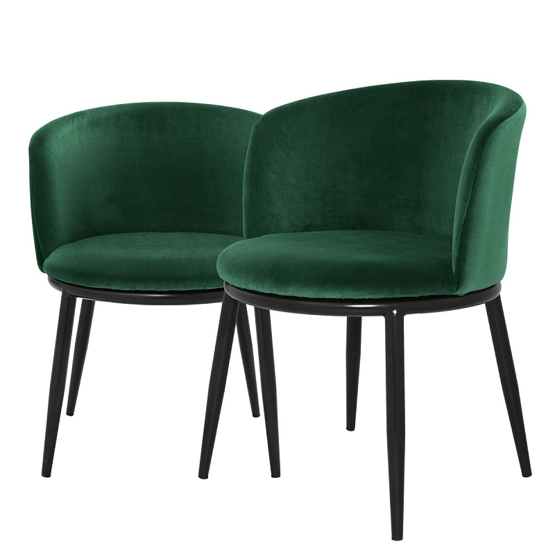 Комплект из двух стульев Eichholtz Dining Chair Filmore Set Of 2 Cameron green