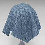 Мебельная ткань Шенилл голубой цвет 138 см T4-26 варинант исполнения - 15 | Loft Concept в Москве