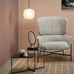 Дизайнерский журнальный стол с 2-мя фигурными столешницами Midyfar варинант исполнения - 1 | Loft Concept в Москве