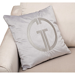 Диван двухместный раскладной светло-серый с кантом Pride варинант исполнения - 4 | Loft Concept в Москве