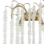 Бра с хрустальными подвесками Bunch of Crystal Berries Gold Wall Lamp варинант исполнения - 2 | Loft Concept в Москве