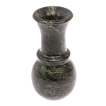 Ваза декоративная для цветов из камня змеевик Vase Serpentine варинант исполнения - 2 | Loft Concept в Москве