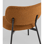 Кресло лаунж Jamie букле горчичный варинант исполнения - 3 | Loft Concept в Москве