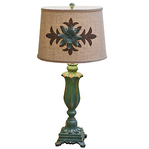 Настольная лампа Cross Ornament Provence table lamp