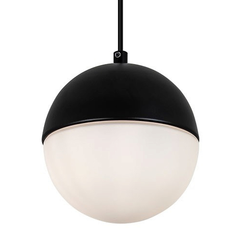    Ponzio Flos Black Sphere Hanging Lamp     | Loft Concept 