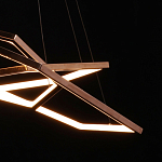 Люстра с 3-мя подвесами в виде шестиугольников Hexagon Horizontal варинант исполнения - 5 | Loft Concept в Москве