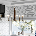  Люстра с прозрачными рифлеными цилиндрическими плафонами Kichler варинант исполнения - 27 | Loft Concept в Москве