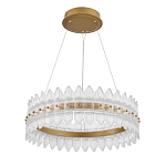 Люстра круглая с декоративными элементами в виде лепестков Round Light Flashing варинант исполнения - 4 | Loft Concept в Москве