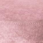 Банкетка круглая пыльно-розовый велюр на 4-х металлических ножках золотого цвета SANJAY варинант исполнения - 4 | Loft Concept в Москве