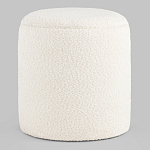 Дизайнерский Пуф Букле Poof Alice White Boucle  варинант исполнения - 5 | Loft Concept в Москве