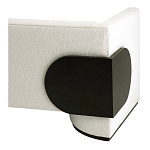 Дизайнерский Двухместный диван Florida Sofa  с элегантным деревянным декором  варинант исполнения - 4 | Loft Concept в Москве