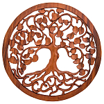 Панно из дерева Mythosream Panel With Trees варинант исполнения - 1 | Loft Concept в Москве