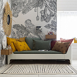 Зеркало с бахромой WICKER MIRROR 100 варинант исполнения - 4 | Loft Concept в Москве