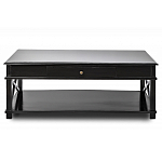Широкий кофейный столик с ящиком Monsignor варинант исполнения - 1 | Loft Concept в Москве