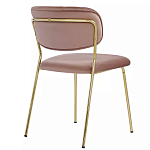 Стул Singer Chair без подлокотников Розовый Велюр варинант исполнения - 3 | Loft Concept в Москве