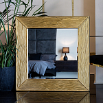 Зеркало квадратное в фактурной раме Pattern варинант исполнения - 6 | Loft Concept в Москве