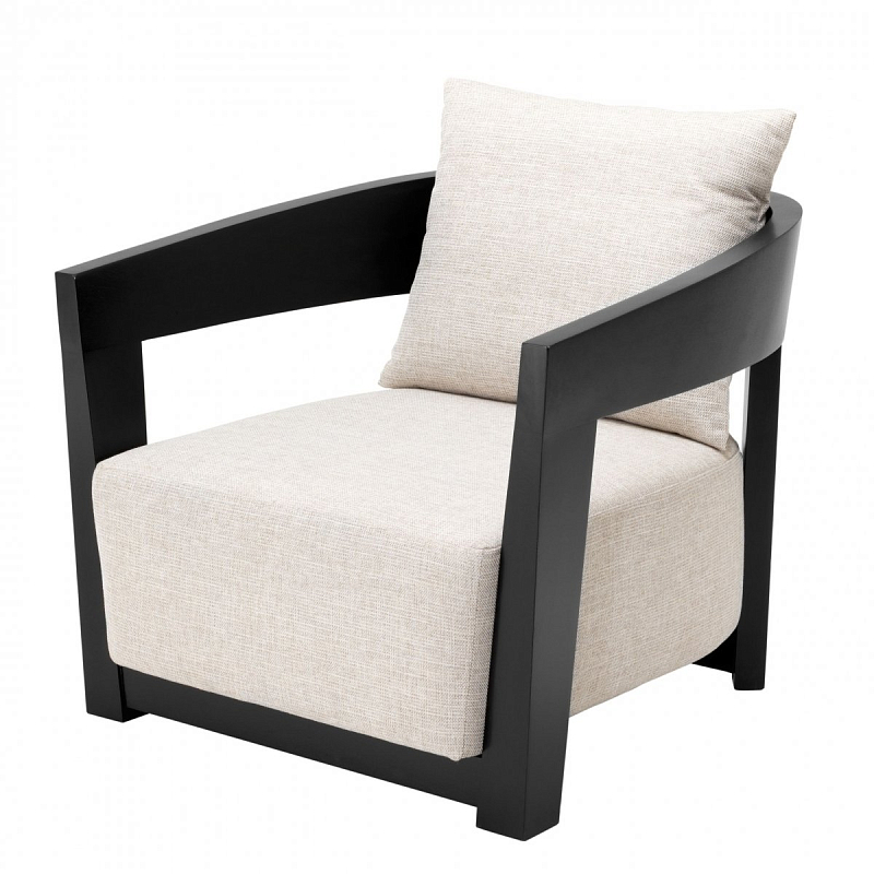  Eichholtz Chair Rubautelli Black  ̆   | Loft Concept 