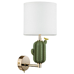 Бра с декором в виде кактуса из керамики Opuntia варинант исполнения - 1 | Loft Concept в Москве