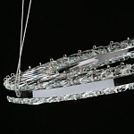 Люстра круглая с прозрачной хрустальной рамкой Maude Crystal Light варинант исполнения - 9 | Loft Concept в Москве