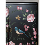 Комод деревянный Tits on flowers варинант исполнения - 7 | Loft Concept в Москве