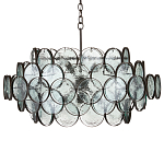 Люстра с каскадом из круглых стеклянных дисков Small Round Sequins варинант исполнения - 3 | Loft Concept в Москве