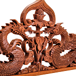 Панно из дерева драконы Panel With Trees варинант исполнения - 2 | Loft Concept в Москве