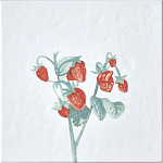 Плитка с узором Земляника варинант исполнения - 2 | Loft Concept в Москве