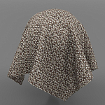 Мебельная ткань Шенилл коричневый цвет 142 см T4-56 варинант исполнения - 6 | Loft Concept в Москве