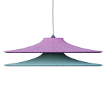 Подвесной вязаный светильник в двухцветном исполнении «Двойной Токио»  варинант исполнения - 4 | Loft Concept в Москве