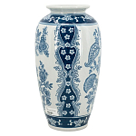 Ваза с синим цветочным орнаментом Blue & White Ornament  варинант исполнения - 2 | Loft Concept в Москве