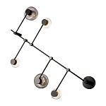 Бра с 5-ю плафонами разного диаметра и цвета Polyhedron варинант исполнения - 1 | Loft Concept в Москве