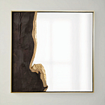 Зеркало с панно из среза палисандра Noble Mirror варинант исполнения - 3 | Loft Concept в Москве