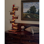 Торшер с каркасом из множества полок Links варинант исполнения - 5 | Loft Concept в Москве