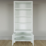 Книжный Стеллаж Elsa Dreams White с задней стенкой варинант исполнения - 4 | Loft Concept в Москве