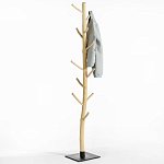 Напольная вешалка из тикового дерева Teak Floor Hanger варинант исполнения - 2 | Loft Concept в Москве